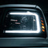 92-96 Ford F-Series/Bronco PRO-Series Halogen Projector Headlights Alpha-Black | AlphaRex