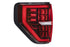 XB LED Tail Lights: Ford F-150 (09-14 / Red Lens / Set)