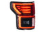 XB LED Tail Lights: Ford F-150 (15-20 / Red Lens / Set)
