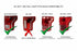 XB LED Tail Lights: Ford F-150 (15-20 / Red Lens / Set)