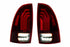 XB LED Tail Lights: Toyota Tacoma (05-15 / Red Lens / Set)