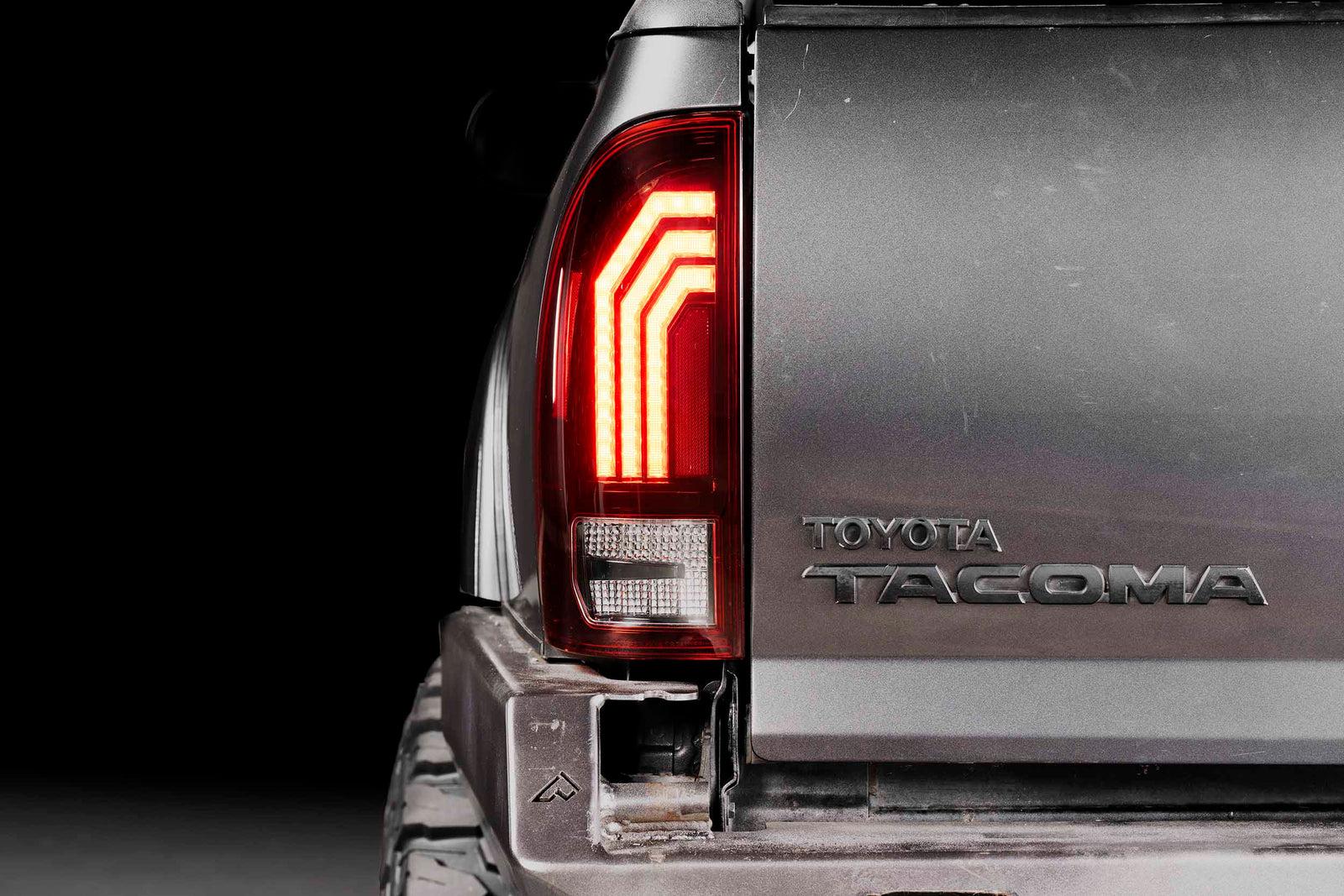 XB LED Tail Lights: Toyota Tacoma (05-15 / Red Lens / Set)