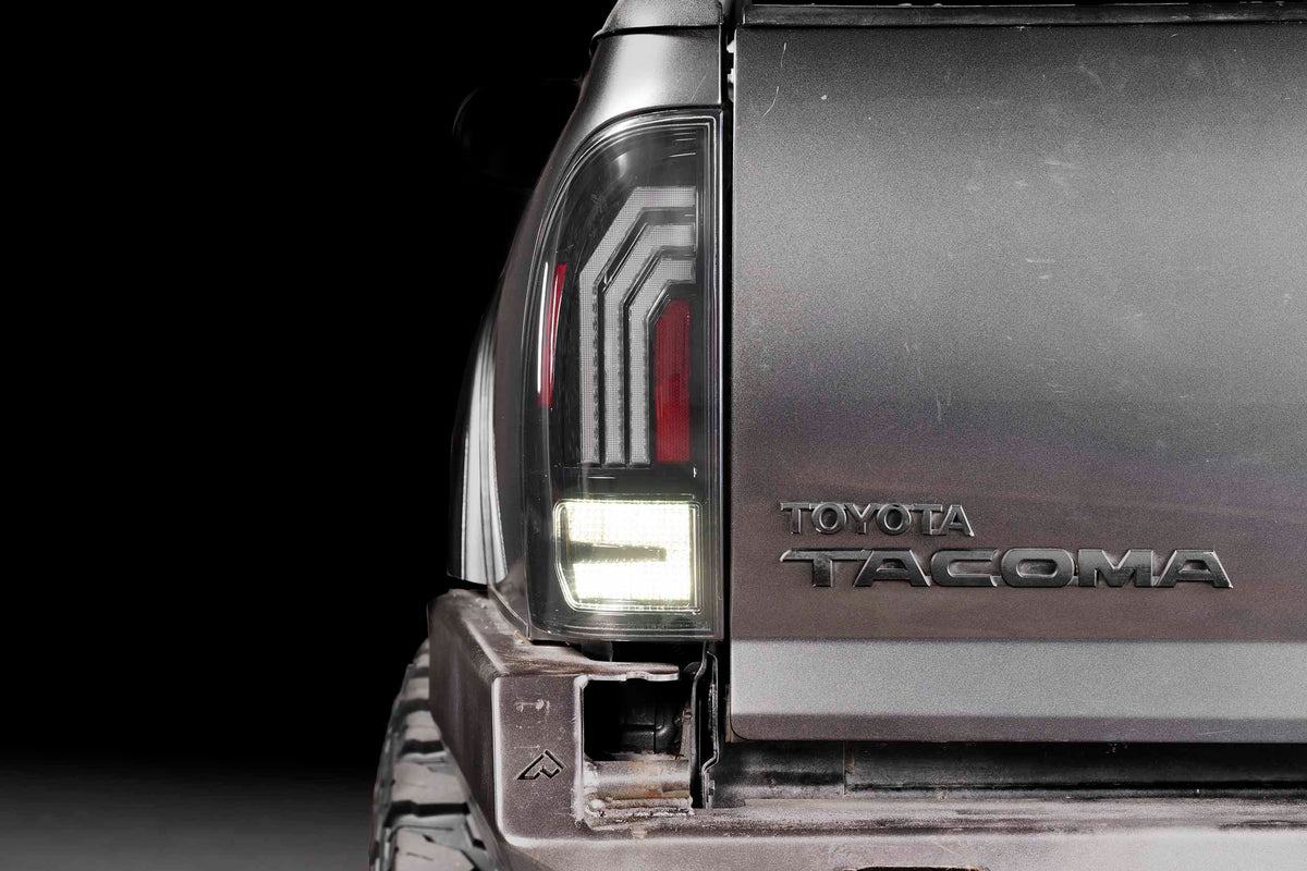 XB LED Tail Lights: Toyota Tacoma (05-15 / Clear Lens / Set)