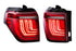 XB LED Tail Lights: Toyota 4Runner (10-24 / Red Lens / Set)