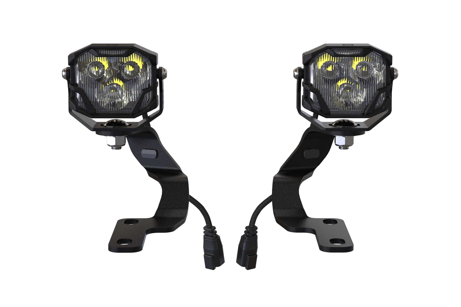 Morimoto 4Banger Ditch Light Kit: 03-09 Lexus GX470 (HXB Yellow Combo Beam)