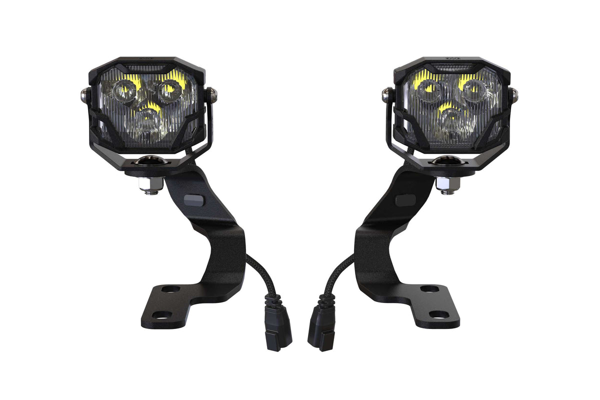 Morimoto 4Banger Ditch Light Kit: 03-09 Lexus GX470 (HXB White Spot Beam)