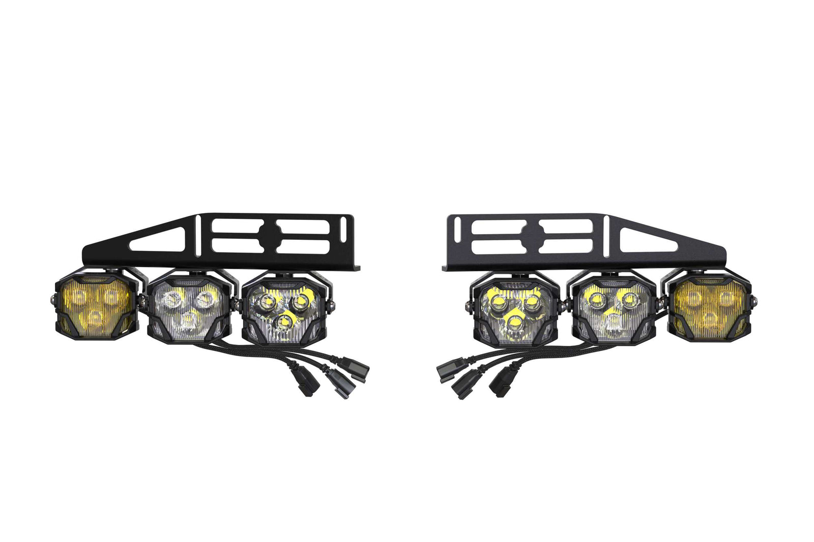 4Banger Fog Lights: 15-20 Ford Raptor (HXB White Wide / Combo / Spot)