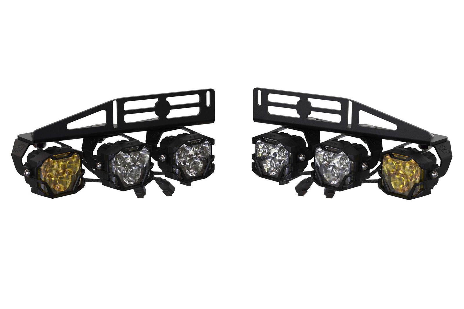 4Banger Fog Lights: 15-20 Ford Raptor (NCS Yellow Wide / Wide / Wide)