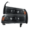 94-01 Dodge Ram 1500/94-02 Ram 2500/3500 LUXX-Series LED Headlights Alpha-Black | AlphaRex
