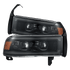 94-01 Dodge Ram 1500/94-02 Ram 2500/3500 LUXX-Series LED Headlights Alpha-Black | AlphaRex