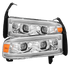 94-01 Dodge Ram 1500/94-02 Ram 2500/3500 LUXX-Series LED Headlights Chrome | AlphaRex