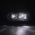 94-01 Dodge Ram 1500/94-02 Ram 2500/3500 LUXX-Series LED Headlights Chrome | AlphaRex