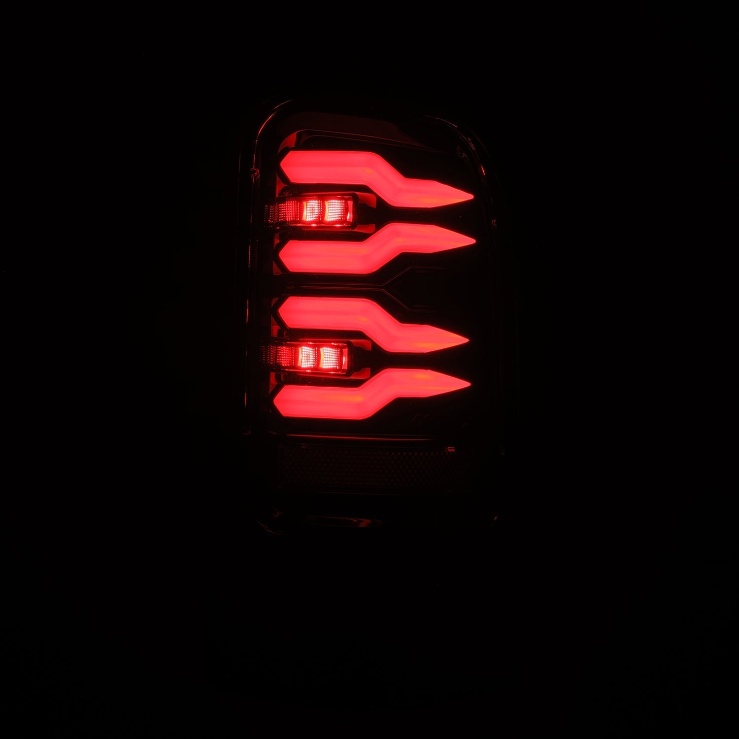 94-01 Dodge Ram 1500/94-02 Ram 2500/3500 LUXX-Series LED Tail Lights Alpha-Black | AlphaRex