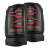 94-01 Dodge Ram 1500/94-02 Ram 2500/3500 LUXX-Series LED Tail Lights Black Red | AlphaRex