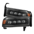 94-01 Dodge Ram 1500/94-02 Ram 2500/3500 NOVA-Series LED Headlights Alpha-Black | AlphaRex