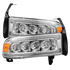 94-01 Dodge Ram 1500/94-02 Ram 2500/3500 NOVA-Series LED Headlights Chrome | AlphaRex