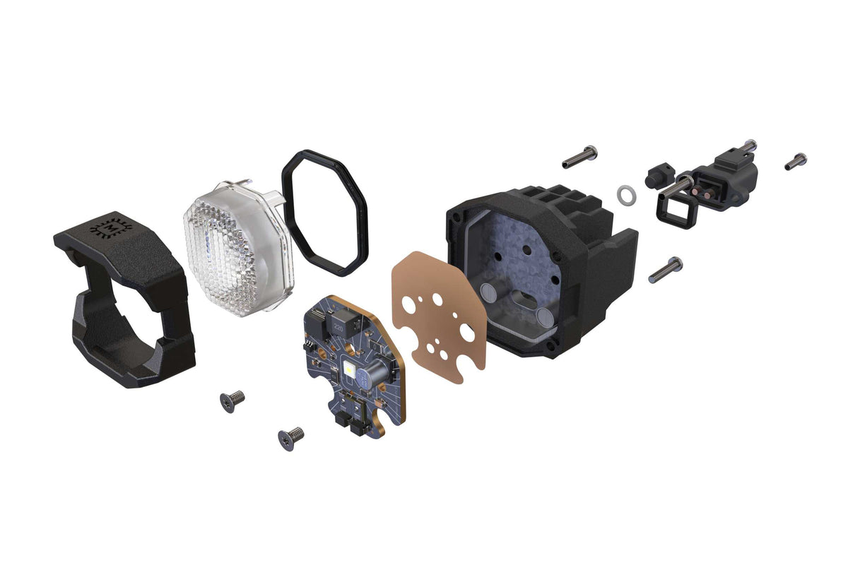 Morimoto 1Banger HXB LED Pods (Spot / White / Set)