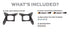 Morimoto 4Banger Fog Brackets: 19-21 Silverado 1500 / 21-23 HD (Set)