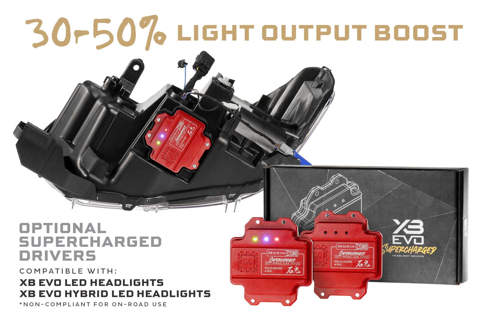 XB Evo Hybrid Headlights: Toyota Tacoma (16-23 / Set)