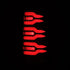 99-06 Chevrolet Silverado/99-06 GMC Sierra LUXX-Series LED Tail Lights Black Red | AlphaRex