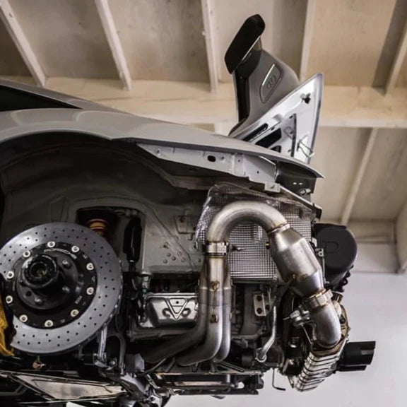 Dundon - 991.2 GT3RS Long Tube Street Header Exhaust System - Legends Auto Parts