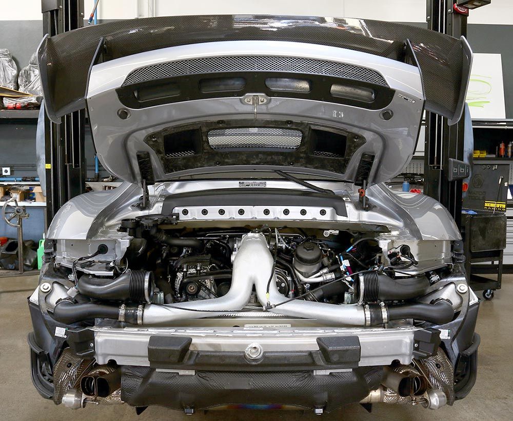M Engineering - Stage 1+ Package M-Tuner Suite for Porsche 991.2 GT2 RS with IPD Plenum and Y-Pipe - Legends Auto Parts