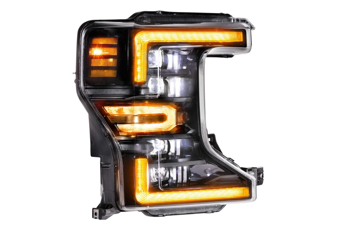 2020-2022 Ford SuperDuty Morimoto XB Amber LED Headlights - Legends Auto Parts