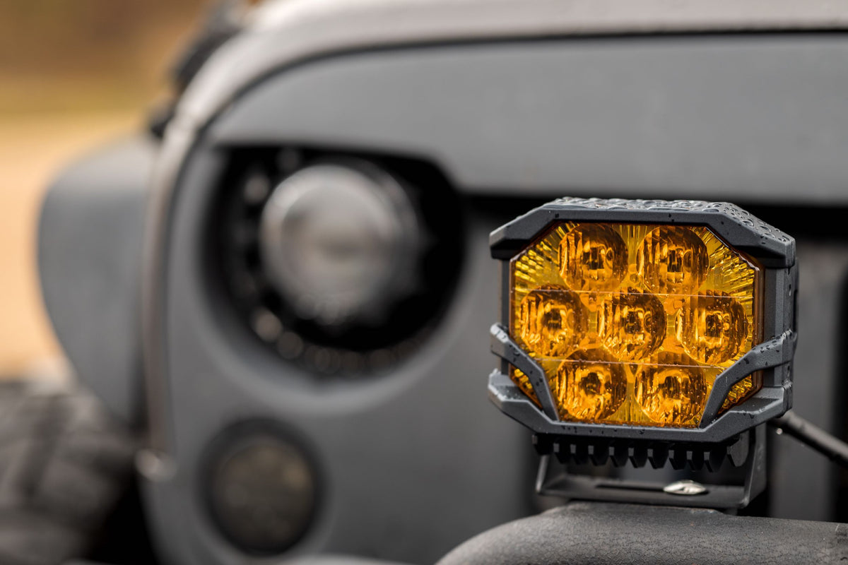 Morimoto BigBanger NCS LED Pod (Combo / Yellow / Each)