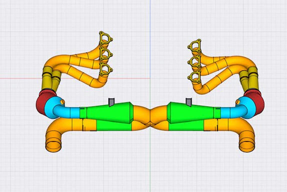 Dundon - 996 GT3 Street Header/Crack Pipe Power Package - Legends Auto Parts