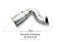Porsche 9YA.1 / 9YA.2 Cayenne 3.0T Catless Downpipe With Ceramic Coating (Gold)