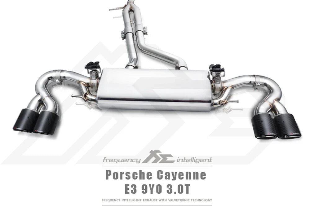 Porsche 9YA.1 / 9YA.2 Cayenne 3.0T Valvetronic Catback Exhaust
