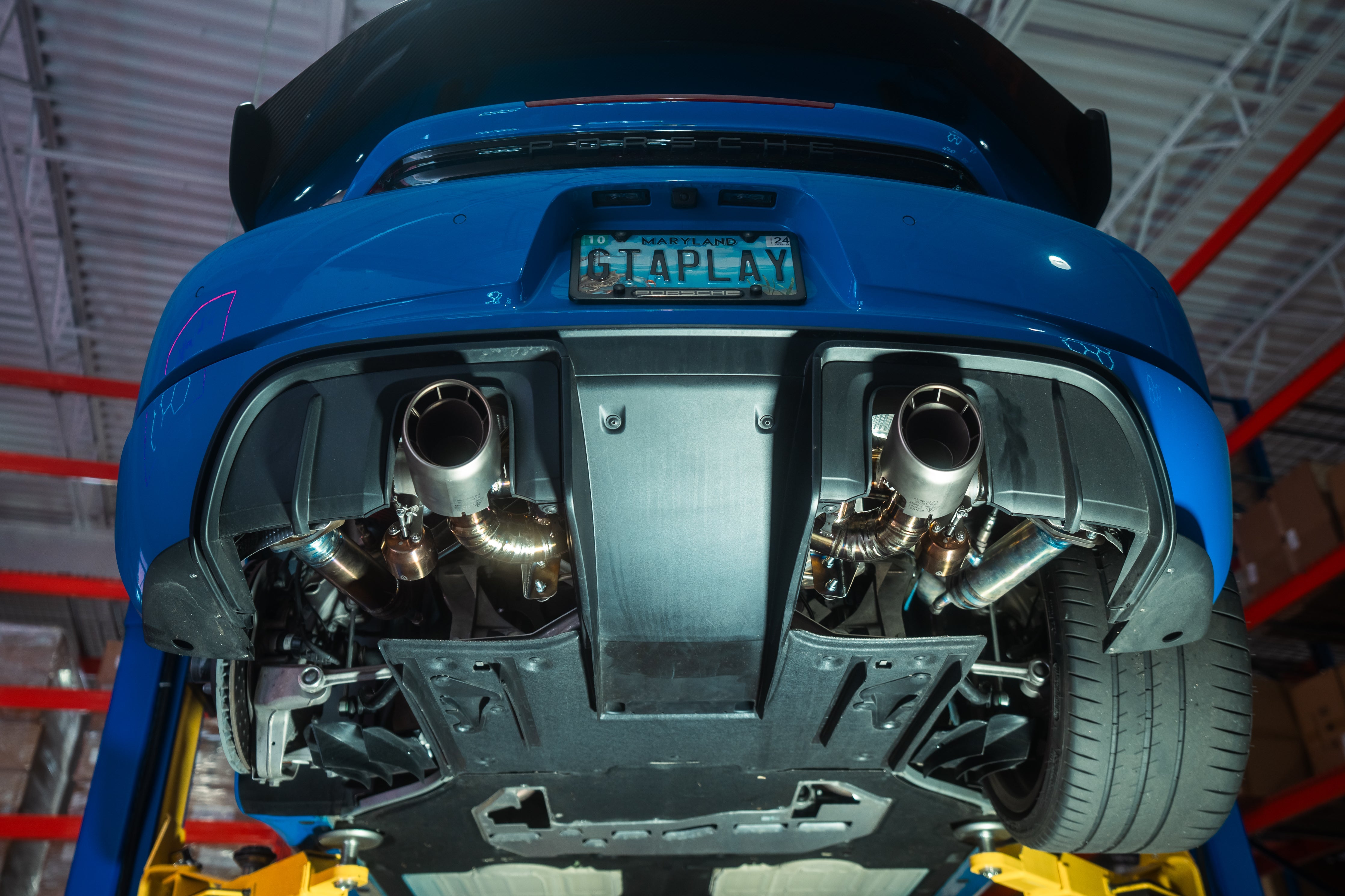 Valvetronic Valved Sport Exhaust System for Porsche 718 GT4RS/Spyder RS - Legends Auto Parts