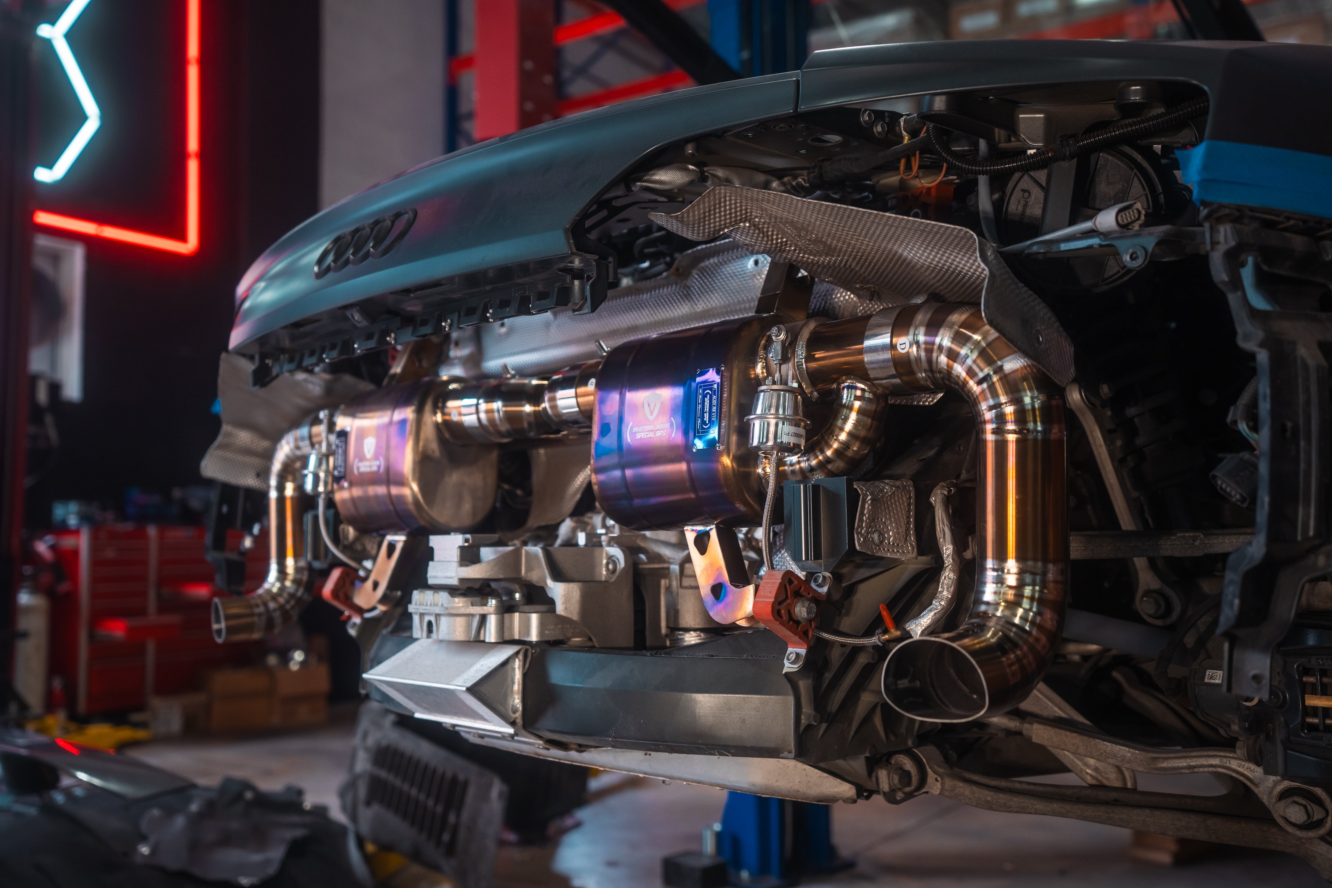Audi R8 True F1 / Valved Exhaust System - Legends Auto Parts