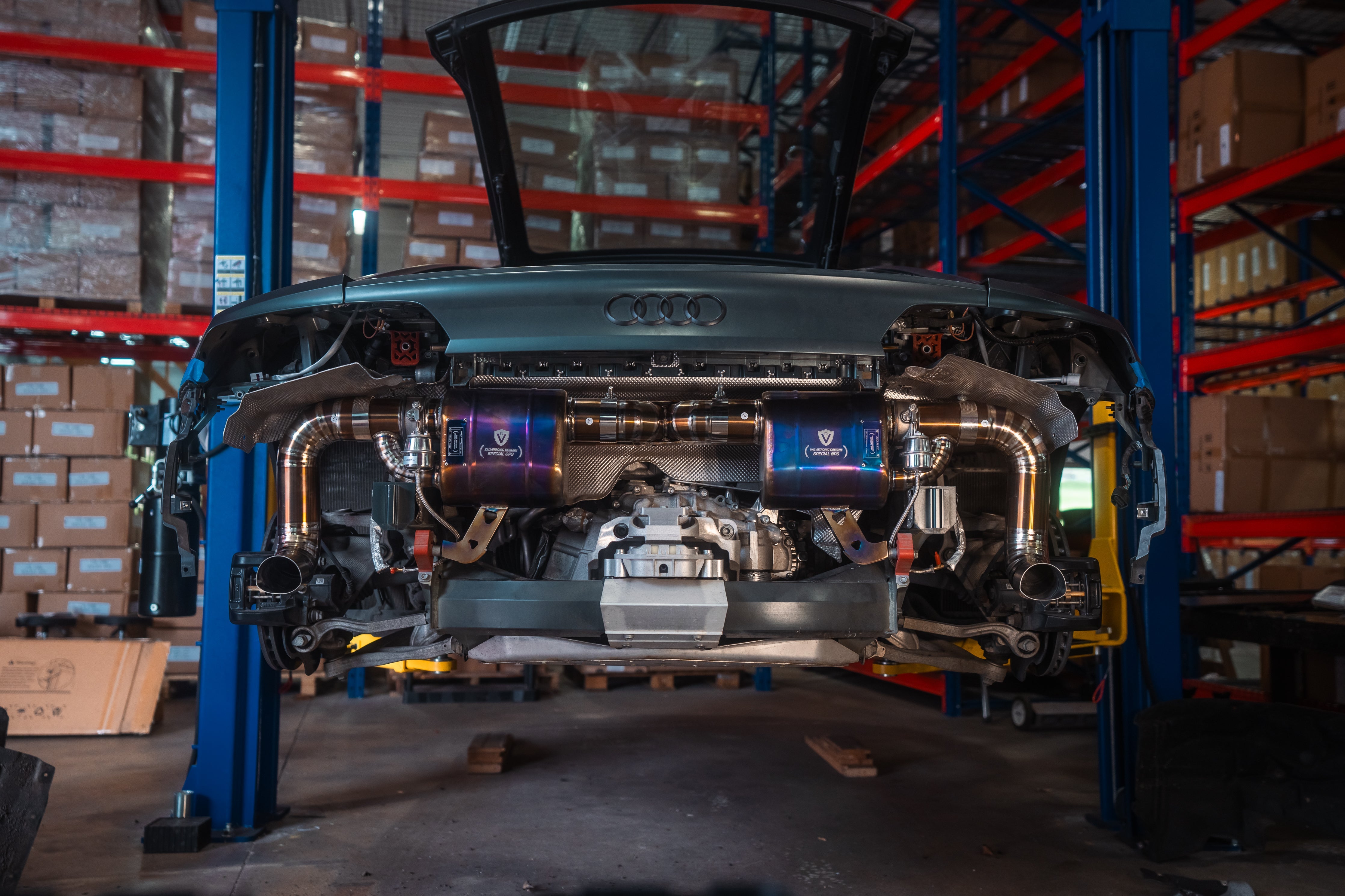 Audi R8 True F1 / Valved Exhaust System - Legends Auto Parts