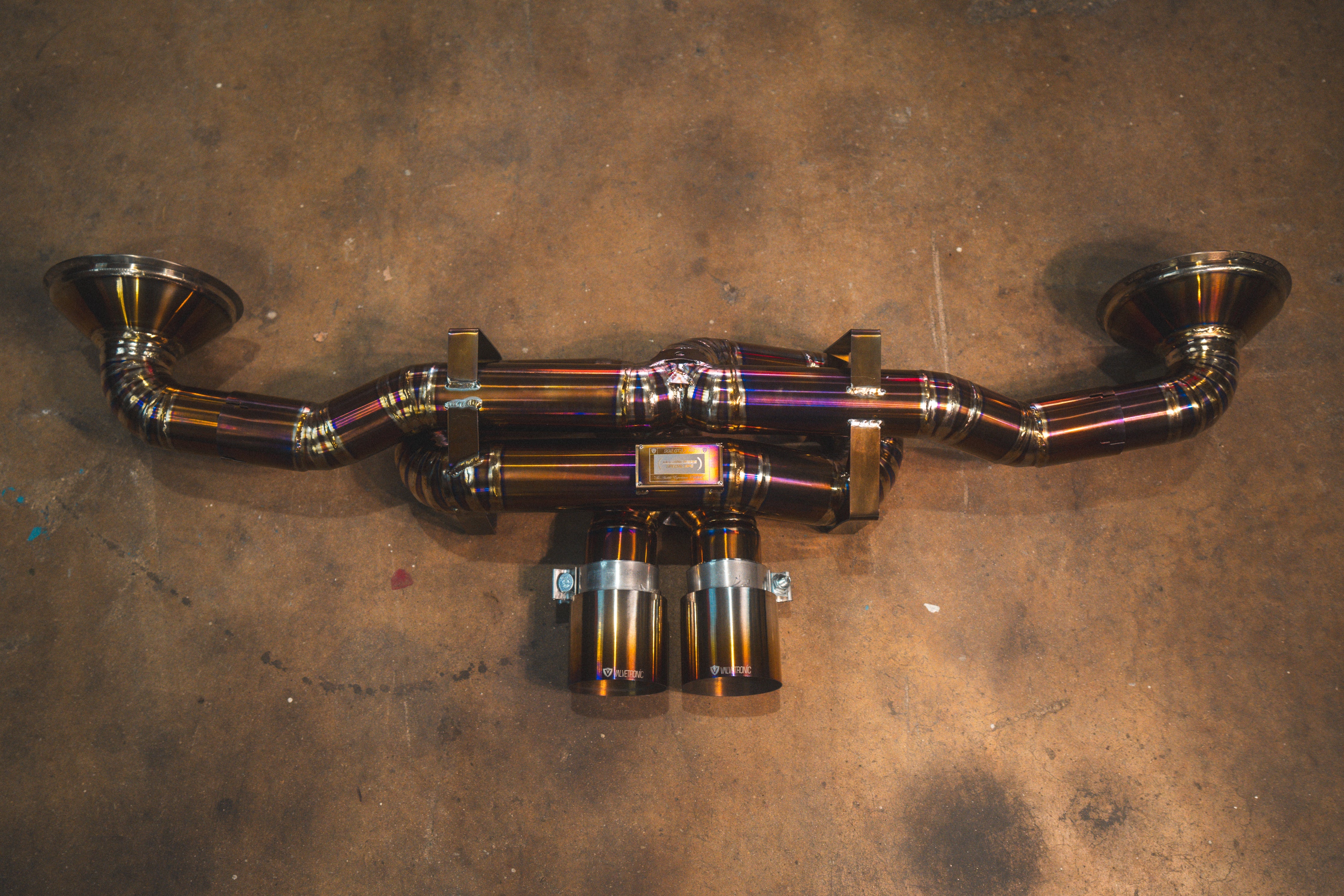 Valvetronic Valved Sport Exhaust System for Porsche 992 GT3/RS - Legends Auto Parts