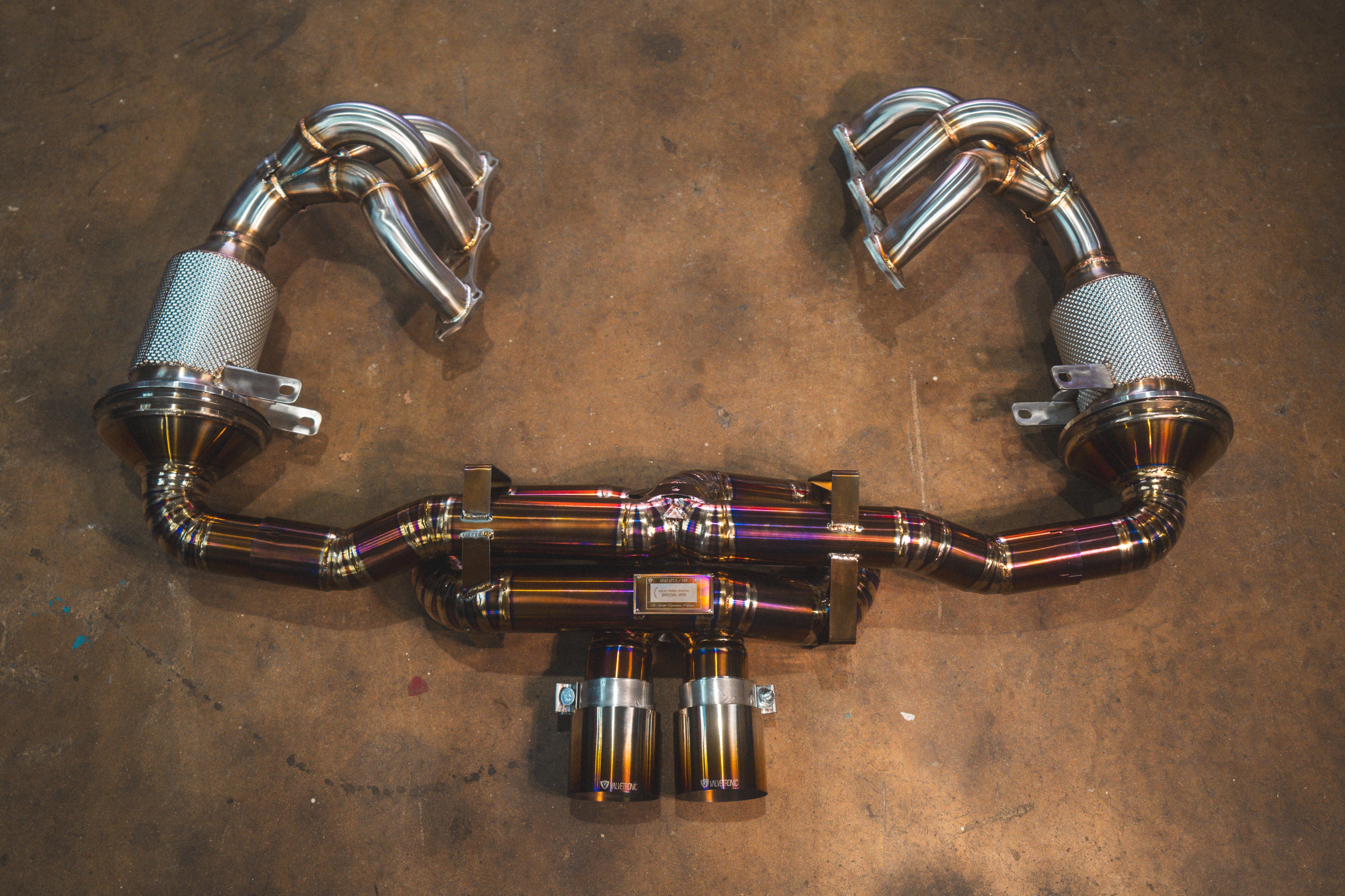 Valvetronic Valved Sport Exhaust System for Porsche 992 GT3/RS - Legends Auto Parts