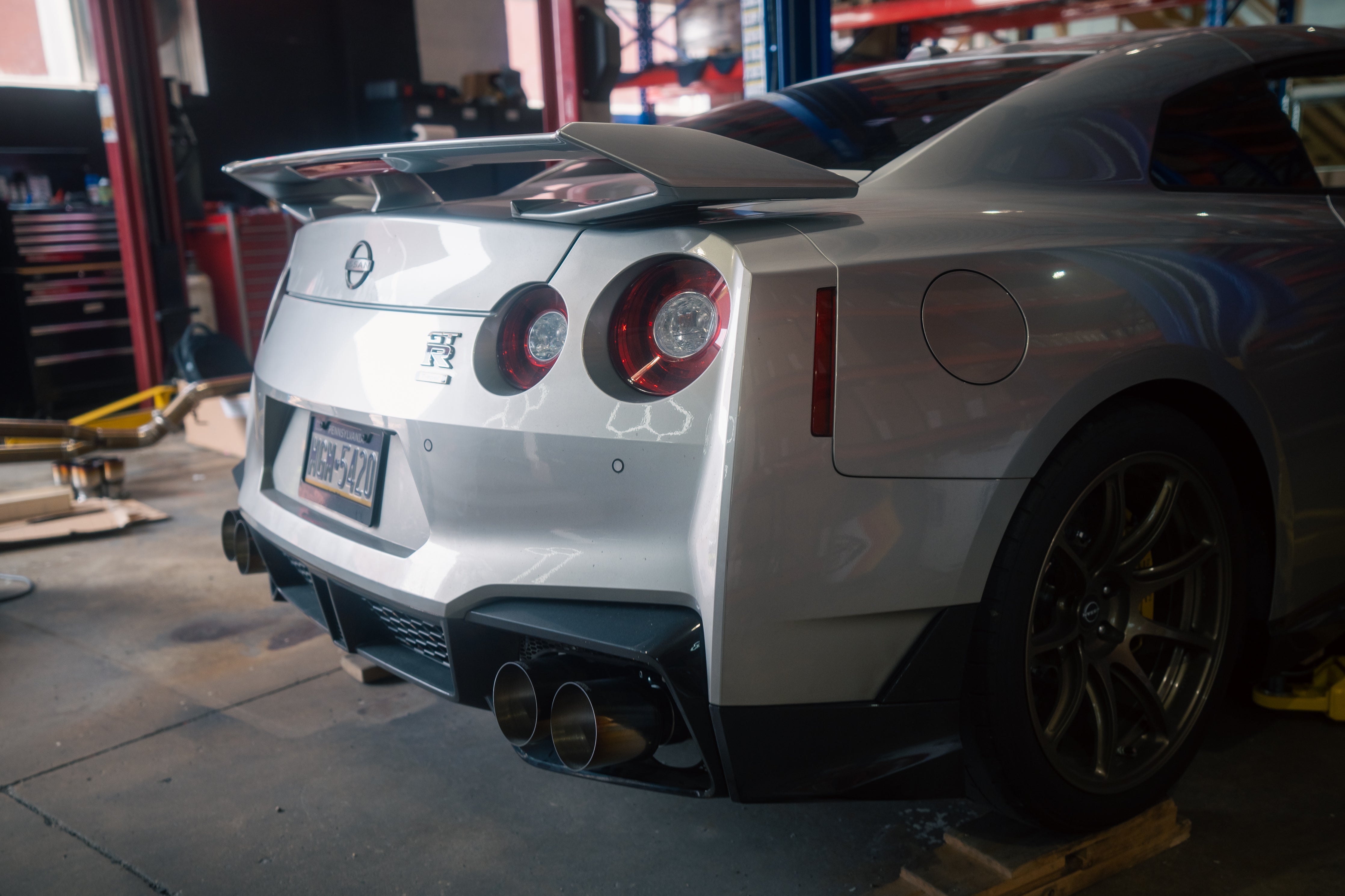 Nissan GTR R35 Valved Sport Exhaust System - Legends Auto Parts