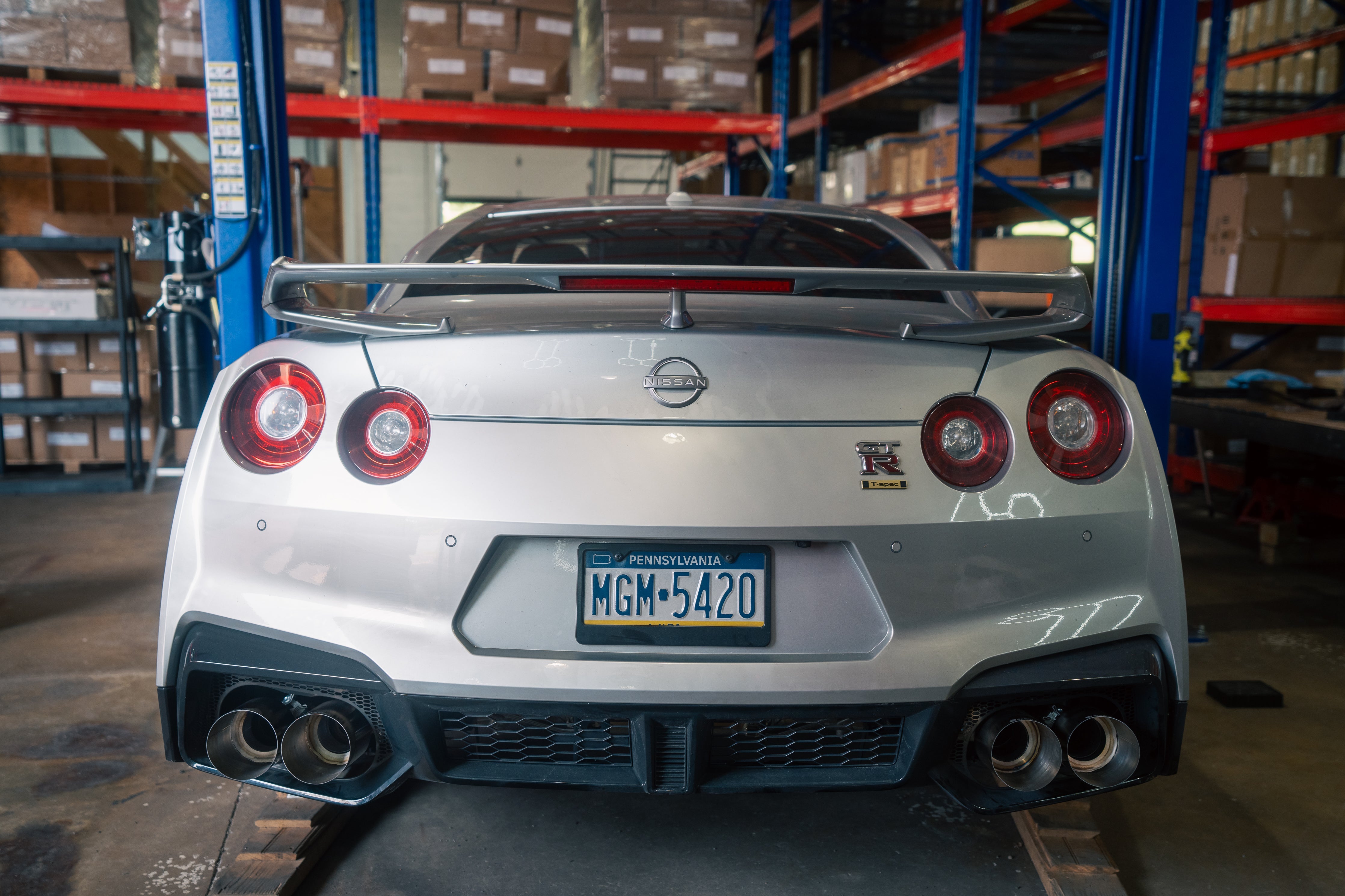 Nissan GTR R35 Valved Sport Exhaust System - Legends Auto Parts