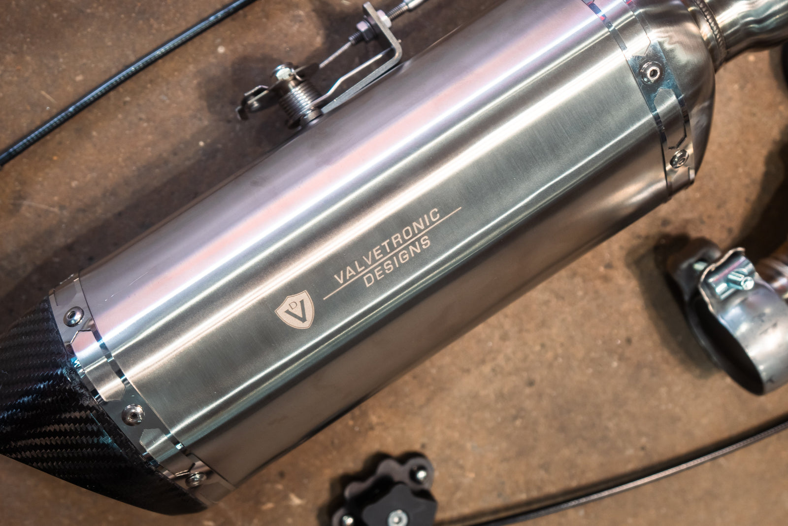 Valvetronic Motorcycle Valved Muffler - Legends Auto Parts