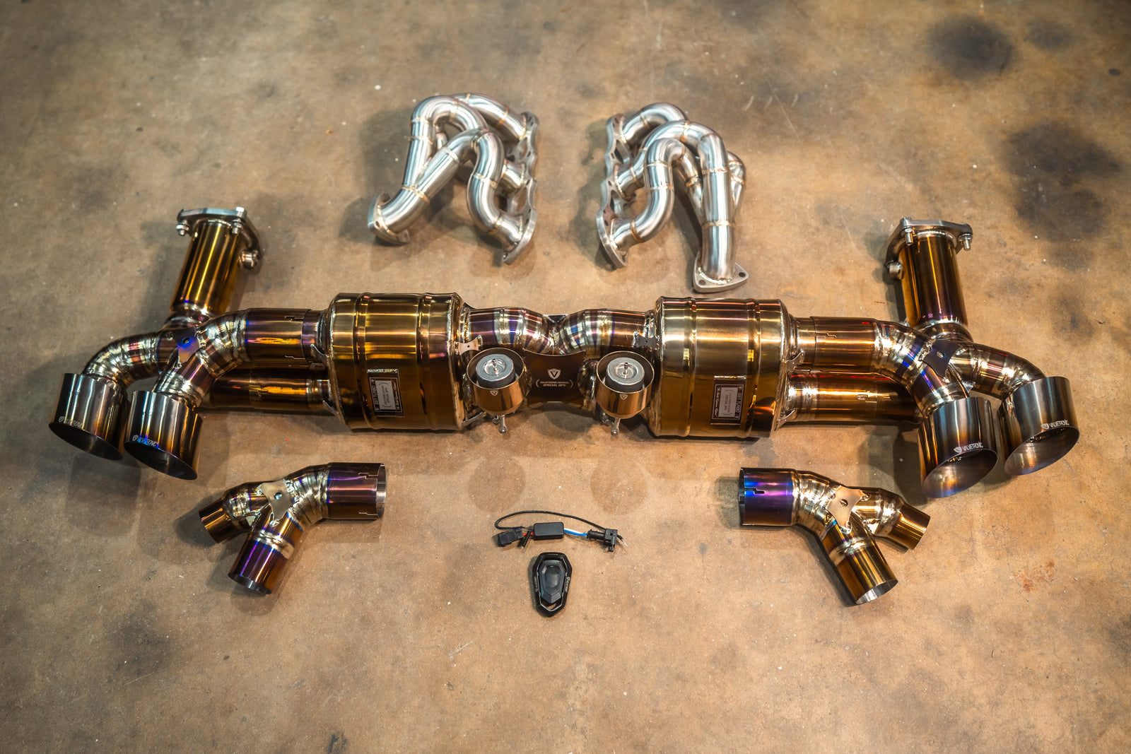 Valvetronic Valved Race Exhaust System for Porsche 911 Turbo 991.1 / 991.2 - Legends Auto Parts