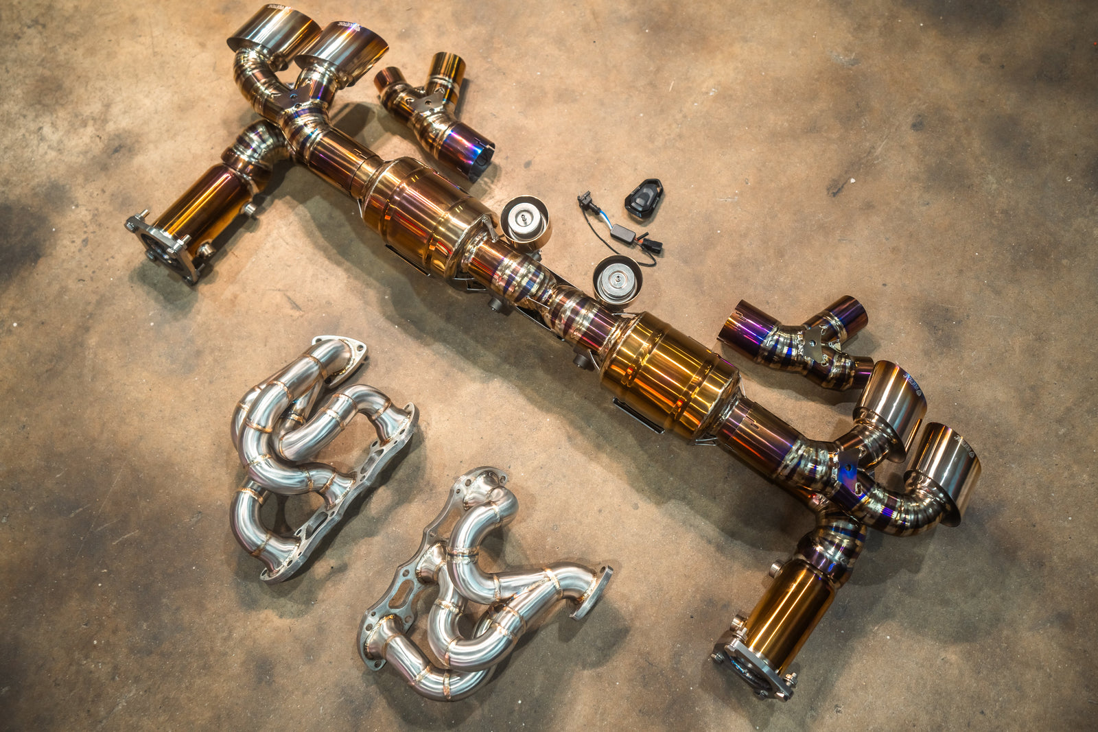 Valvetronic Valved Race Exhaust System for Porsche 911 Turbo 991.1 / 991.2 - Legends Auto Parts