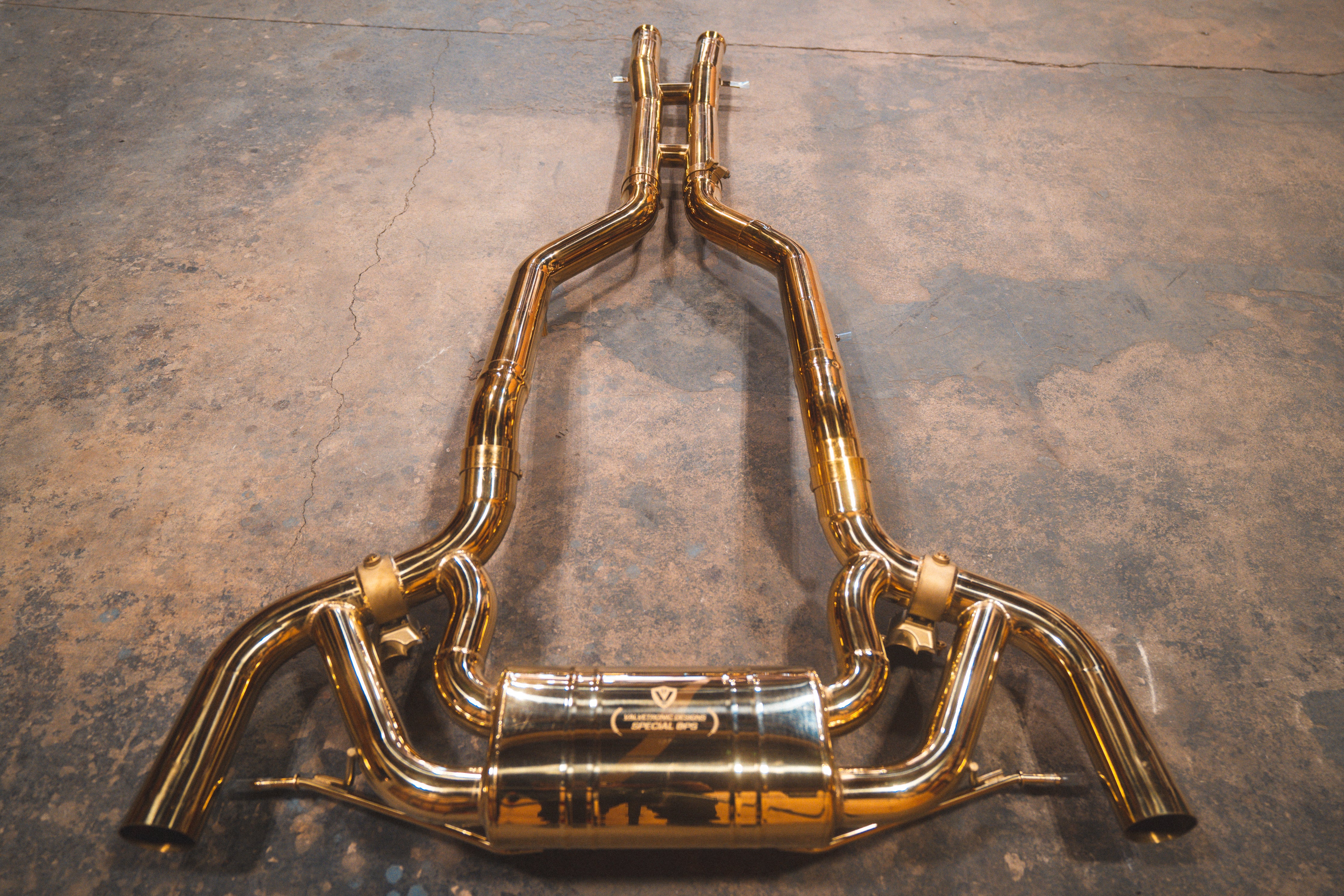 Mercedes AMG GT Valved Sport Exhaust system - Legends Auto Parts
