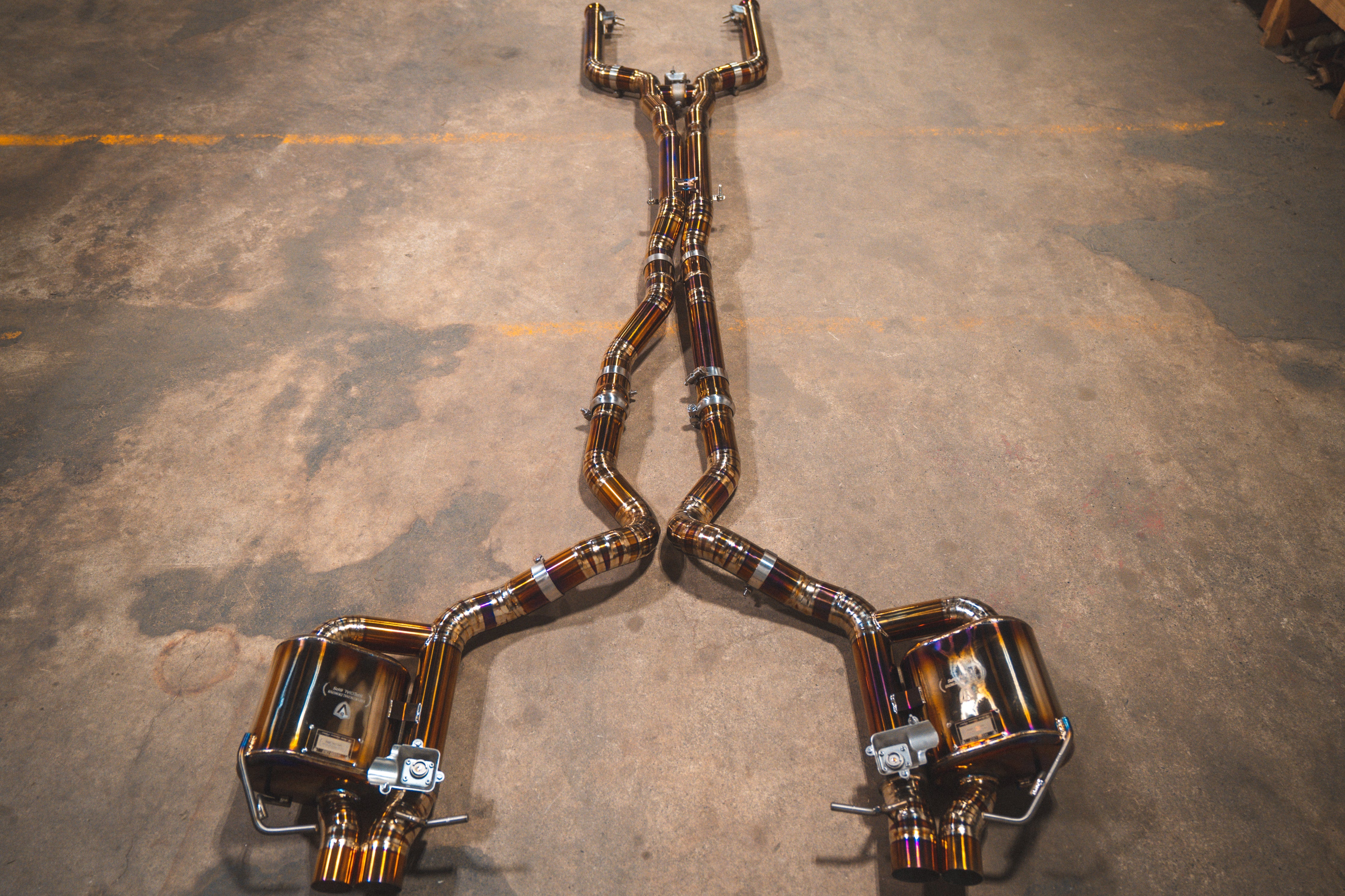 Mercedes W205 C63 / C63s Valved Sport Exhaust System - Legends Auto Parts
