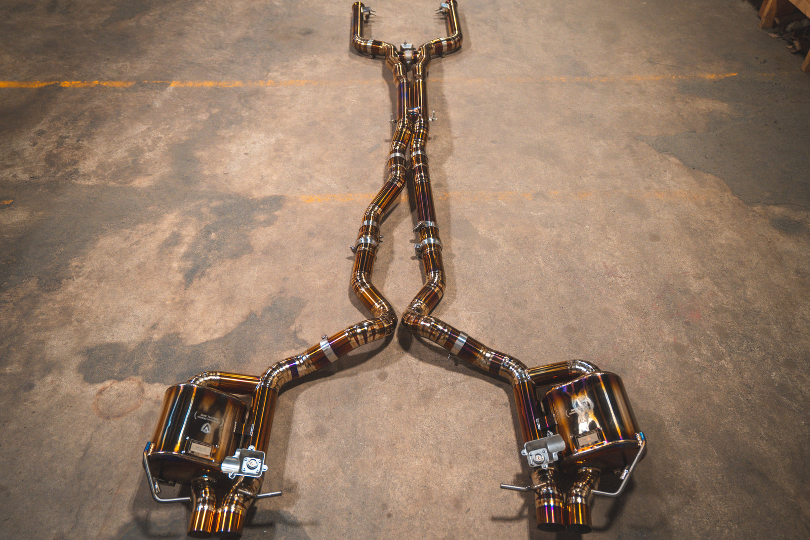 Mercedes W205 C63 / C63s Valved Sport Exhaust System - Legends Auto Parts
