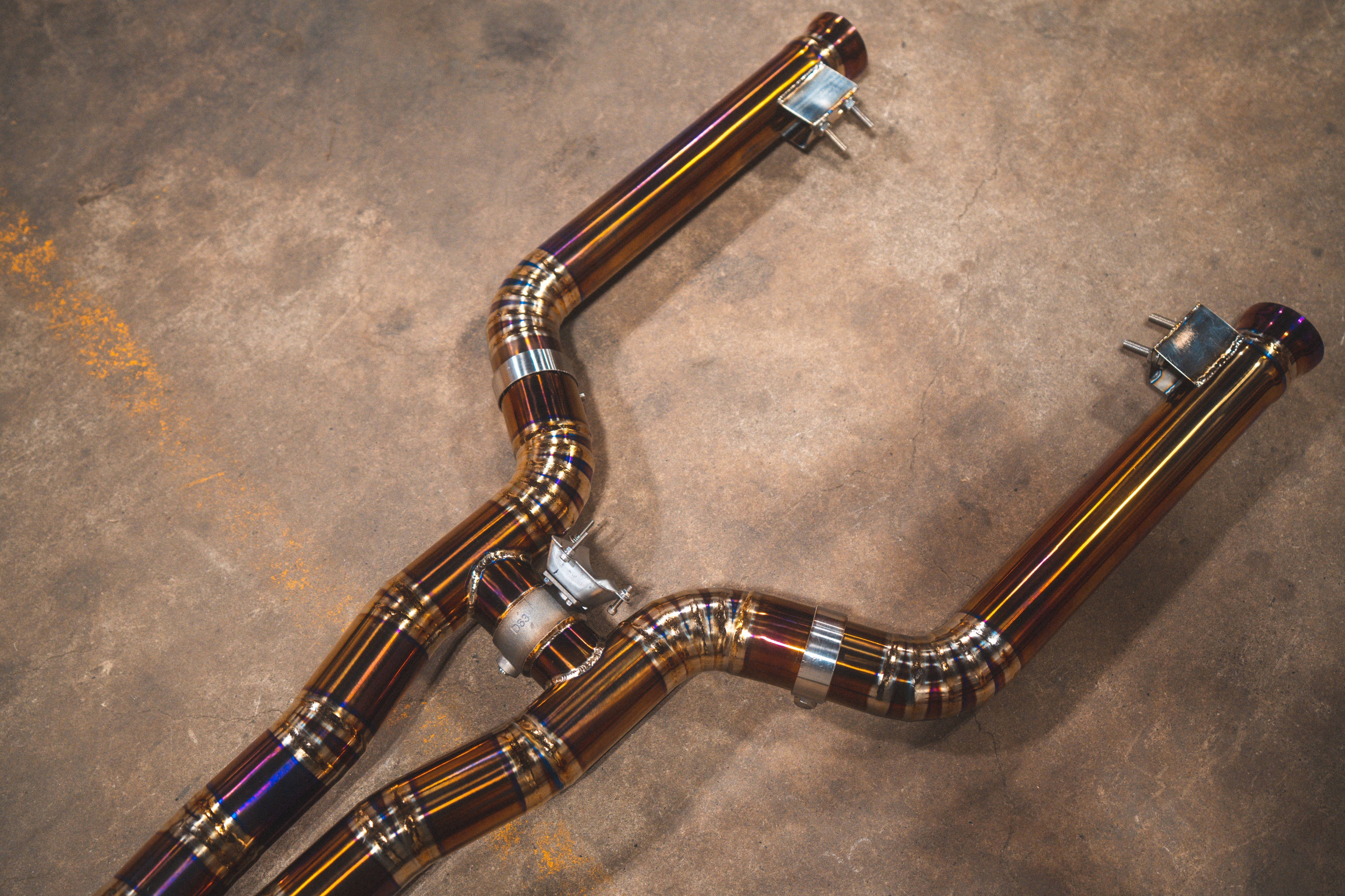 Mercedes W205 C63 / C63s Valved Sport Exhaust System - Legends Auto Parts