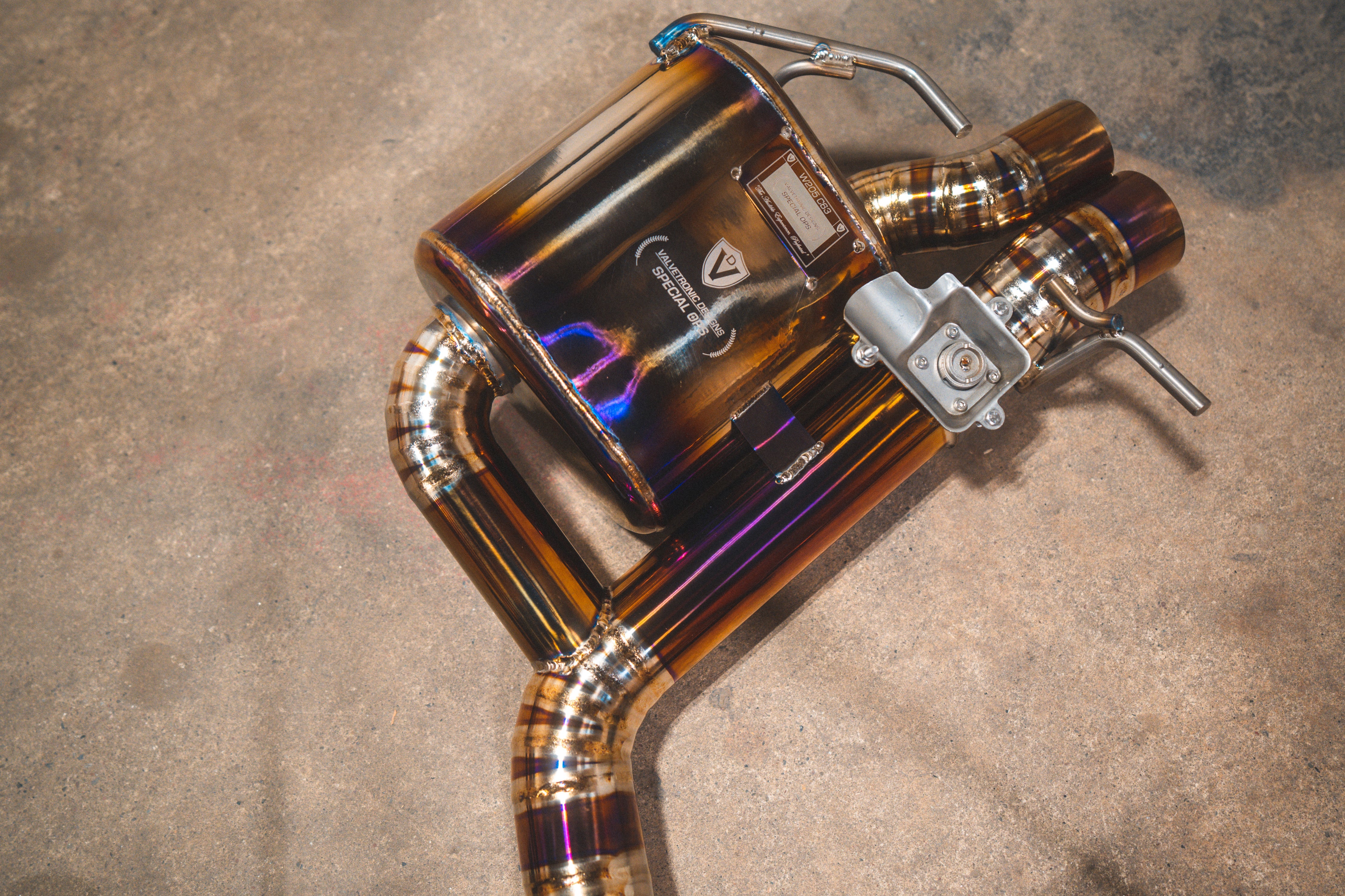 Mercedes W205 C63 / C63s Valved Sport Exhaust System - Legends Auto Parts