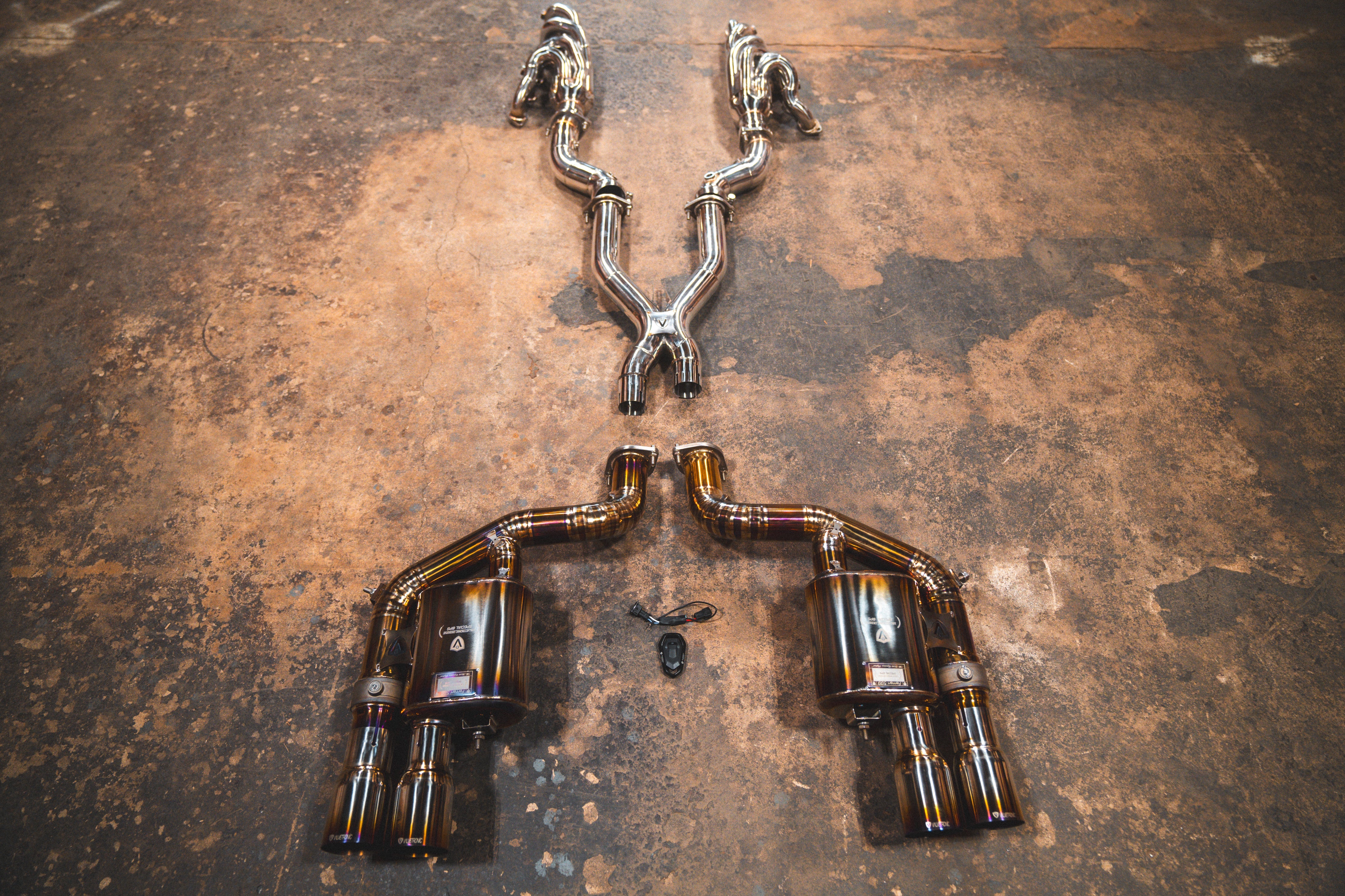 Ferrari 599 RACE F1 Valved Exhaust system - Legends Auto Parts