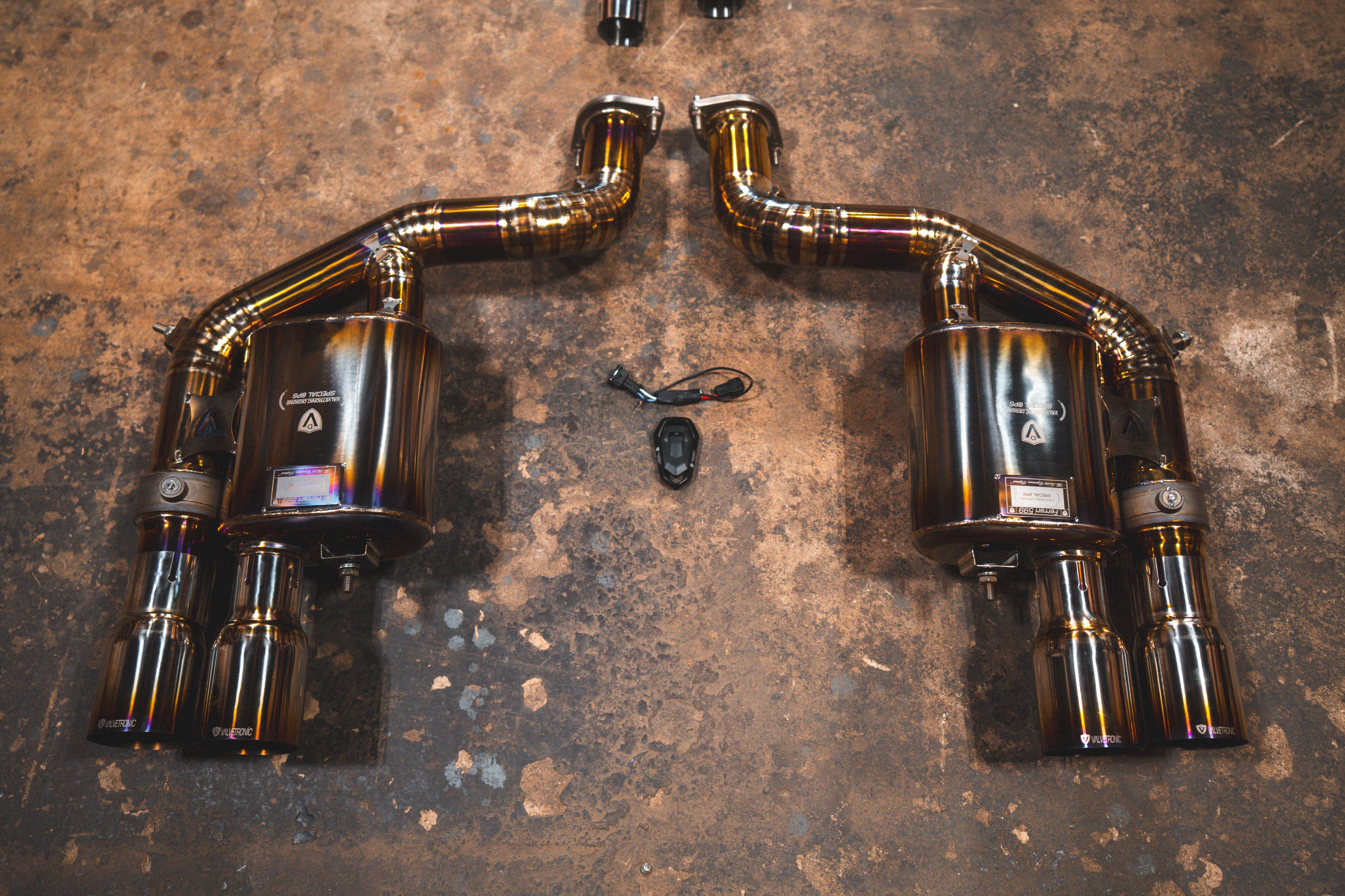 Ferrari 599 RACE F1 Valved Exhaust system - Legends Auto Parts