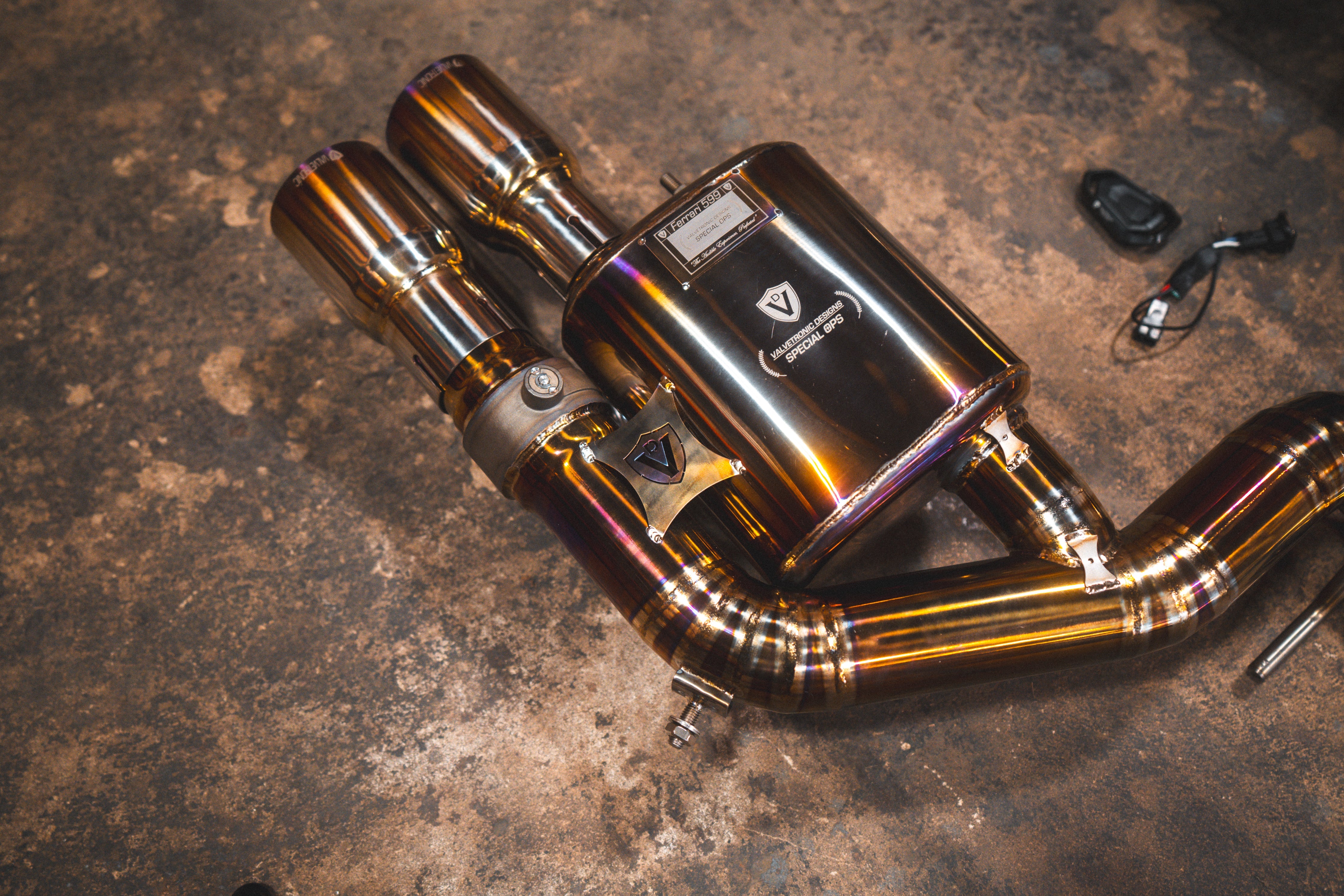 Ferrari 599 RACE F1 Valved Exhaust system - Legends Auto Parts