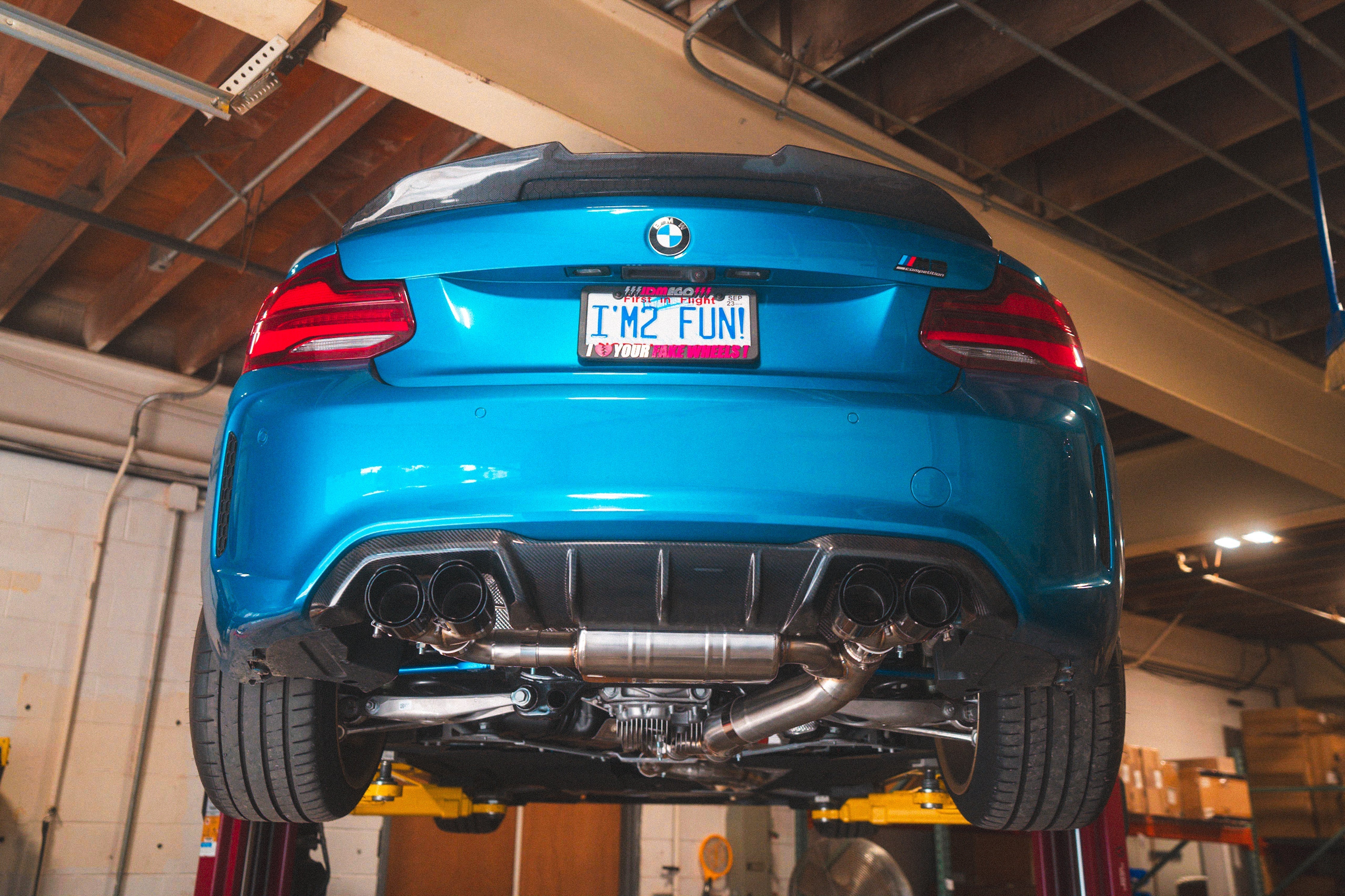BMW F87 M2 Competition Equal Length Valved Sport Exhaust System - Legends Auto Parts